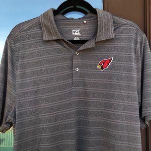 Cutter & Buck CB Grey Arizona Cardinals Polo M